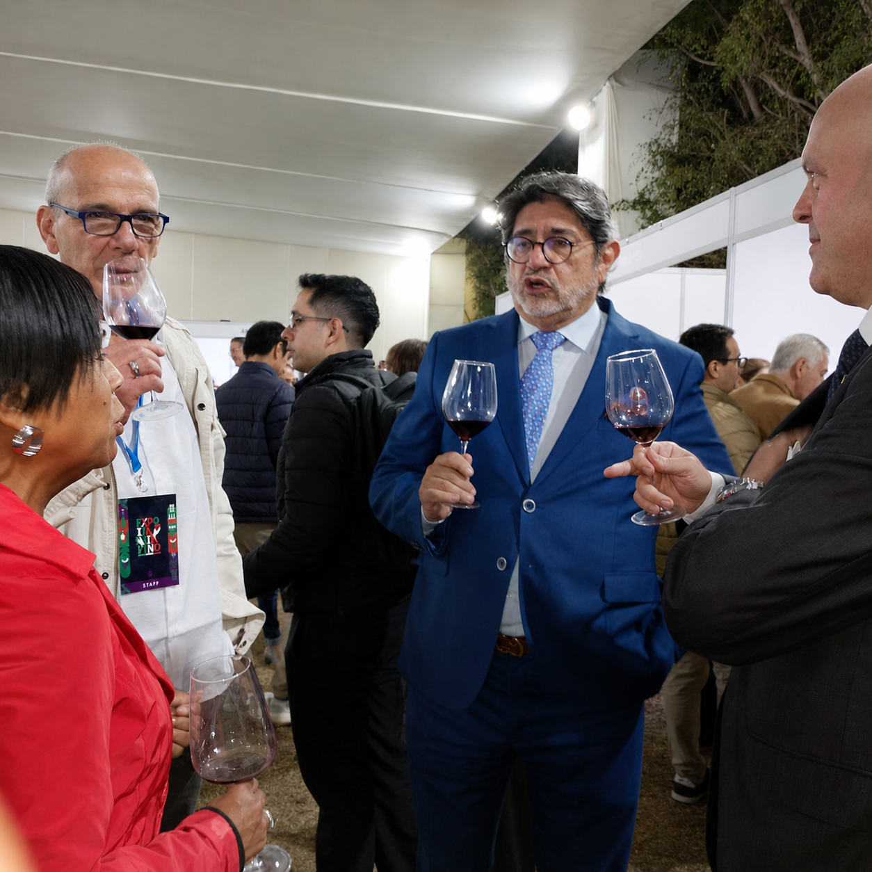 Representantes en Expo Italia Vino 2025
